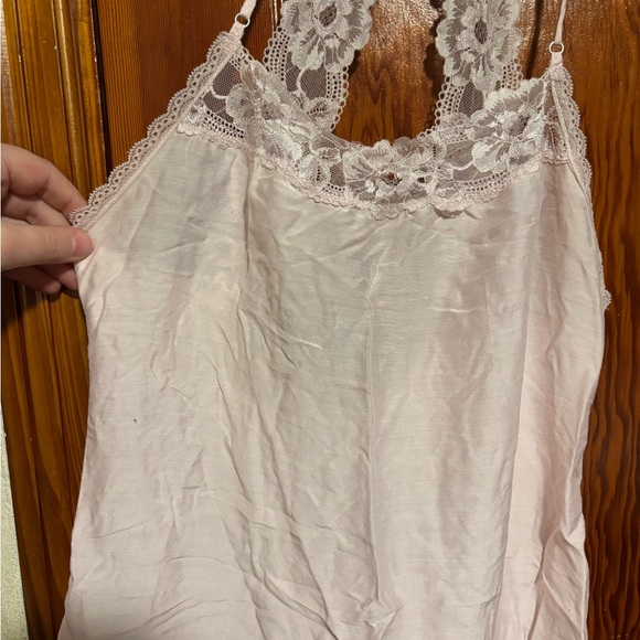 VICTORIA’S SECRET Baby Pink Lace Chemise Sleep Dress - Picture 2 of 8